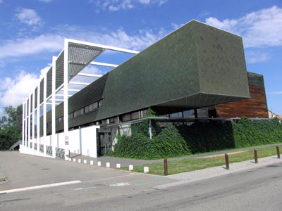 Vue du bâtiment sur www.mediatheque-selestat.net